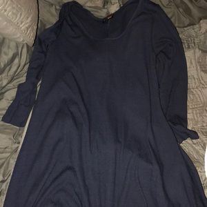 Navy blue dress